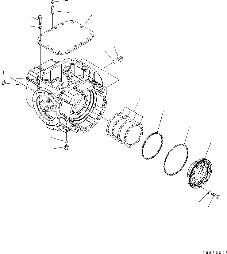 DIFFERENTIAL ASS'Y (417-23-31012) KOMATSU