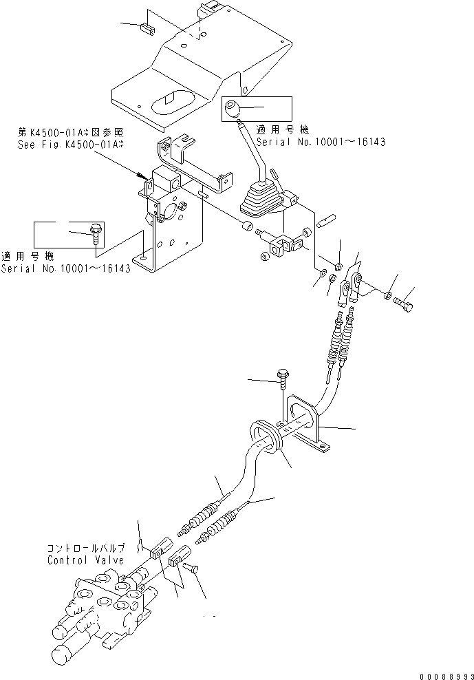 CABLE,(SEE SERVICE NEWS AT09246) 361-43-28110 KOMATSU
