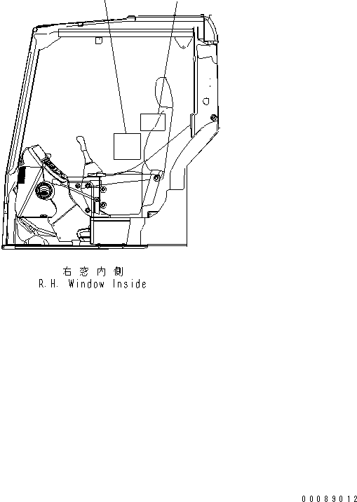 Пластина 22B-00-21980 KOMATSU