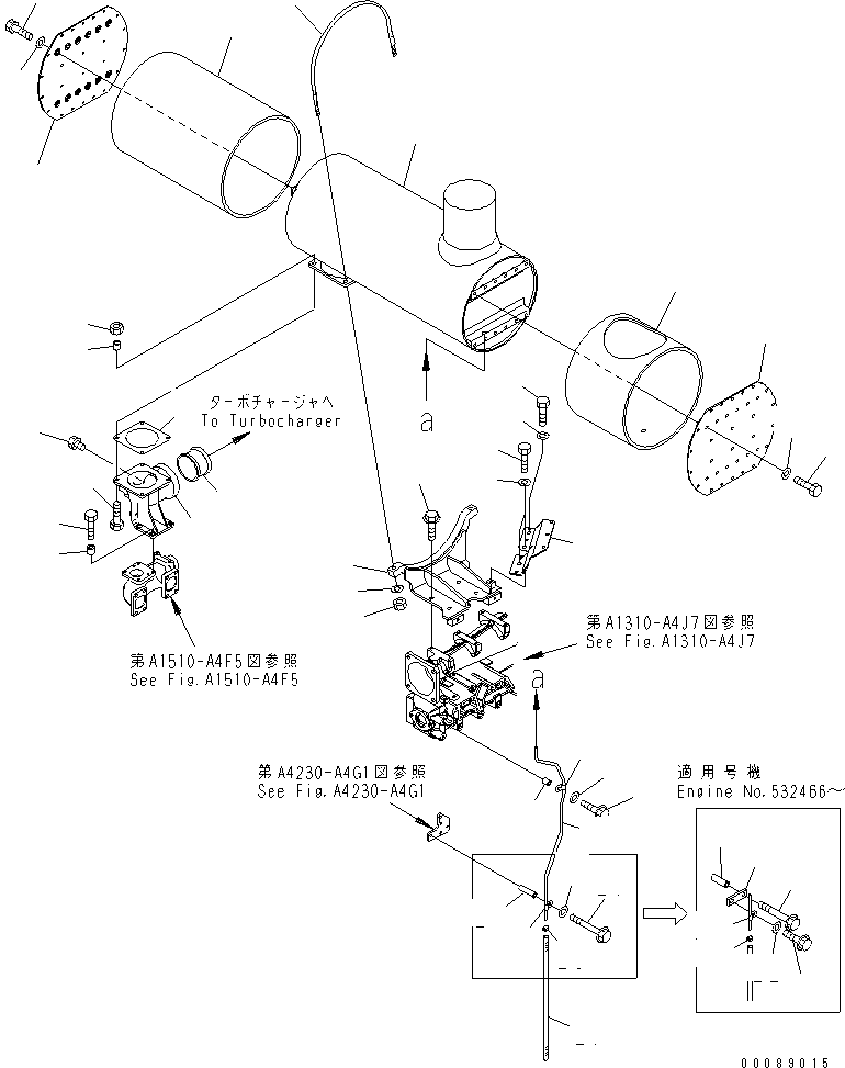 TUBE,DRAIN 6261-11-5940 KOMATSU