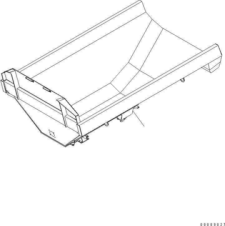 BODY SUB ASS'Y,ALL-CORNER HEATING 56D-83-17100 KOMATSU