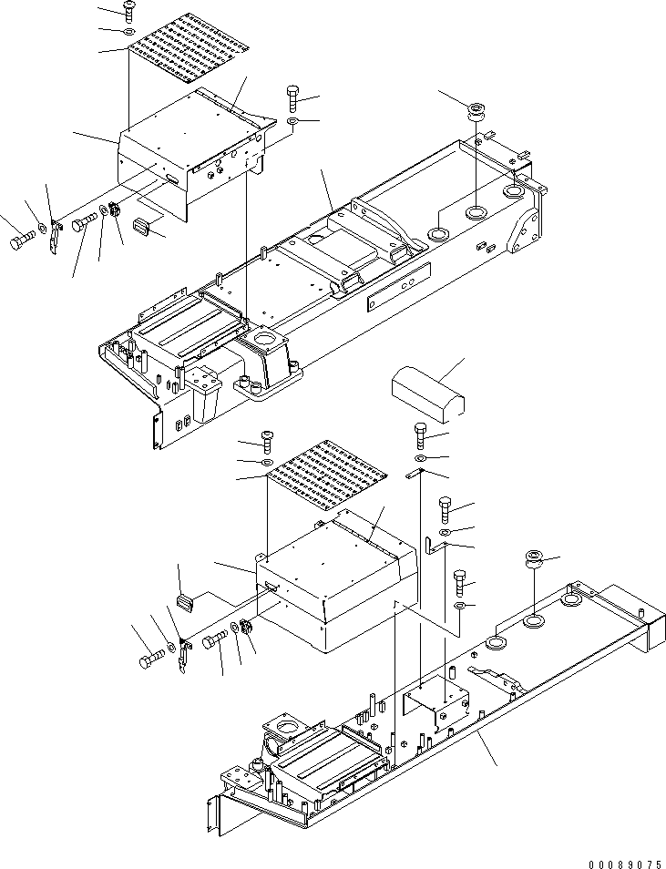 Крыло 198-54-78451 KOMATSU