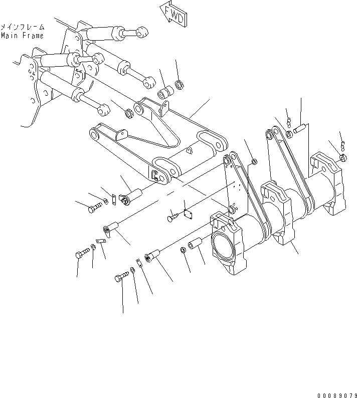 BEAM 198-78-31110 KOMATSU
