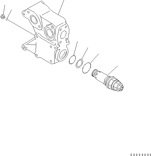 Корпус в сборе 701-31-83000 KOMATSU