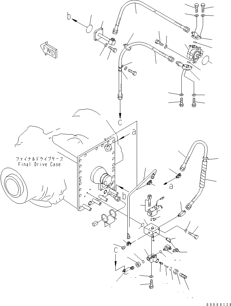 Гайка 07239-12410 KOMATSU