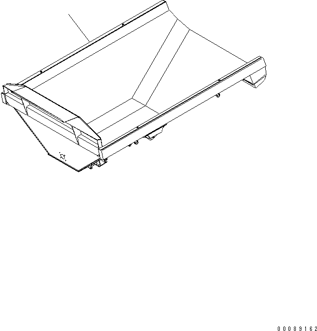 Корпус 56B-83-27200 KOMATSU