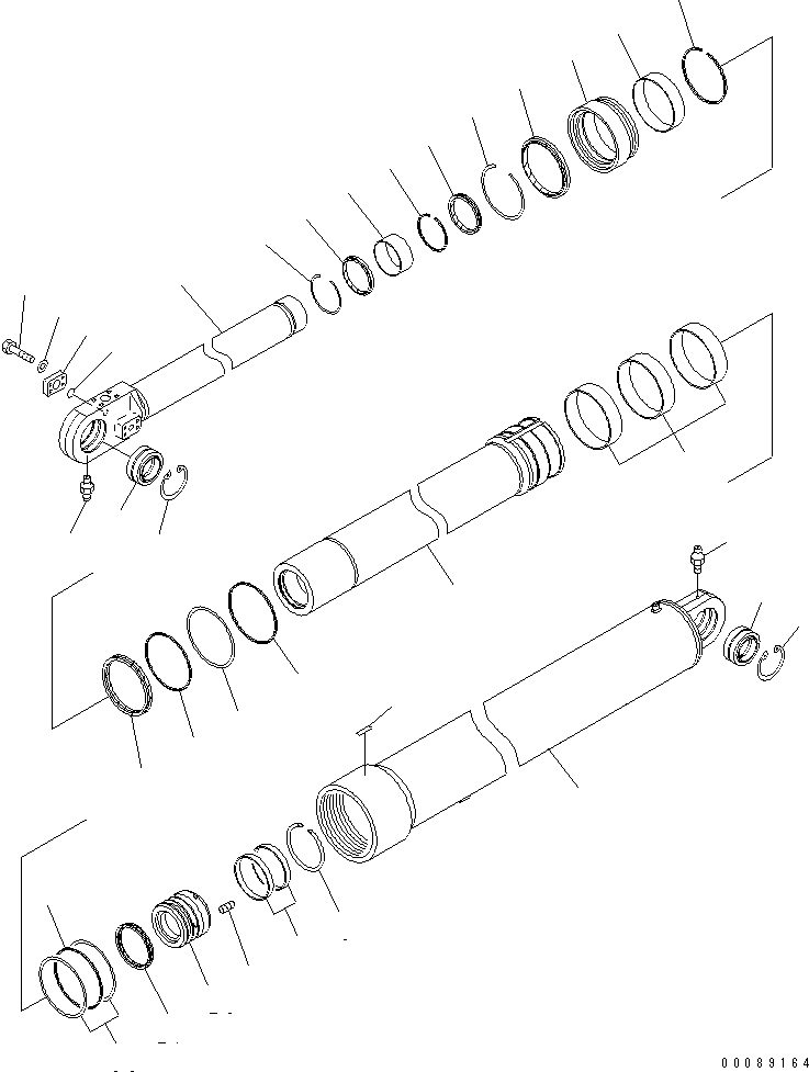 Сервисный комплект 707-99-64190 KOMATSU