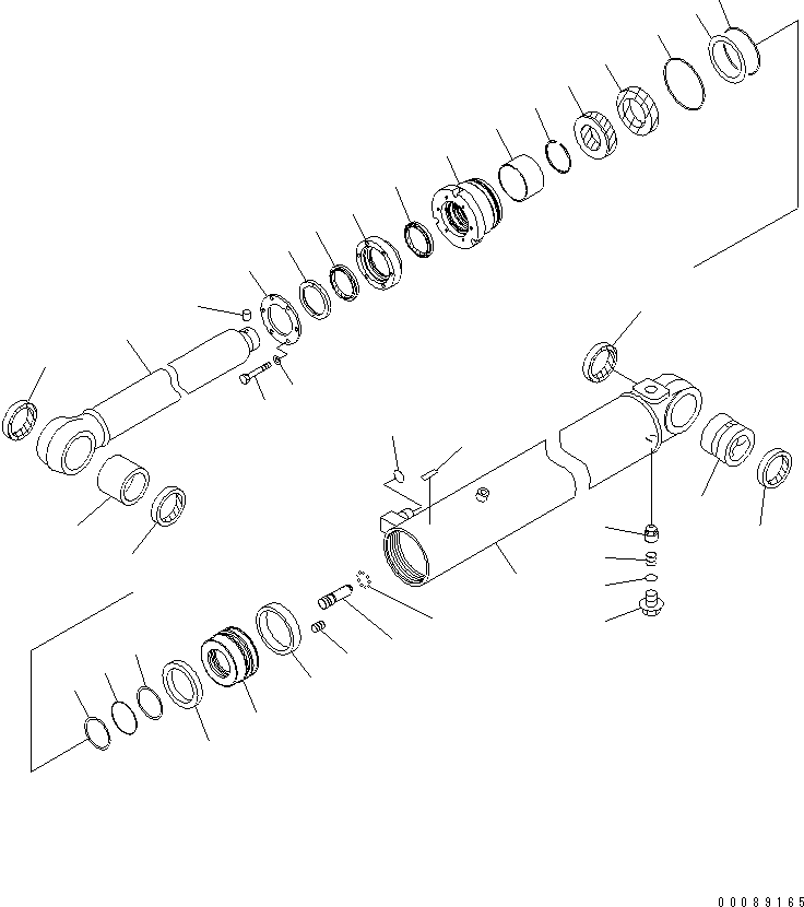 Головка цилиндра 707-29-12980 KOMATSU