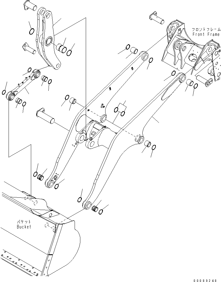 Boom Assembly 423-S95-8100 KOMATSU