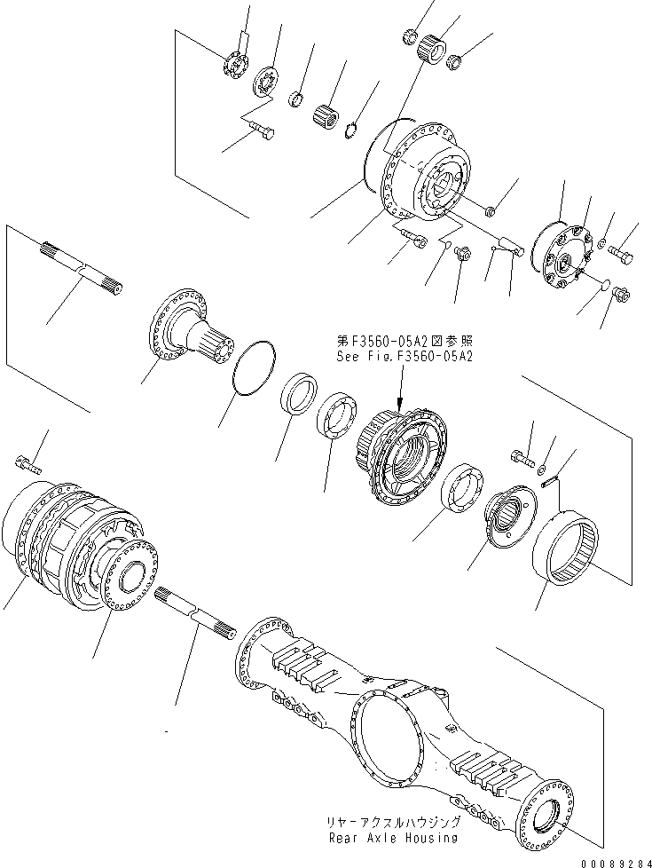 FINAL AND BRAKE A. 56B-22-12900 KOMATSU