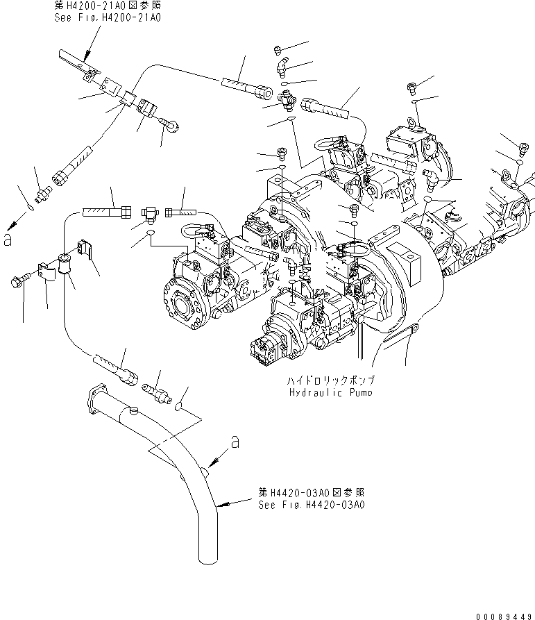 Тройник 42C-62-15580 KOMATSU