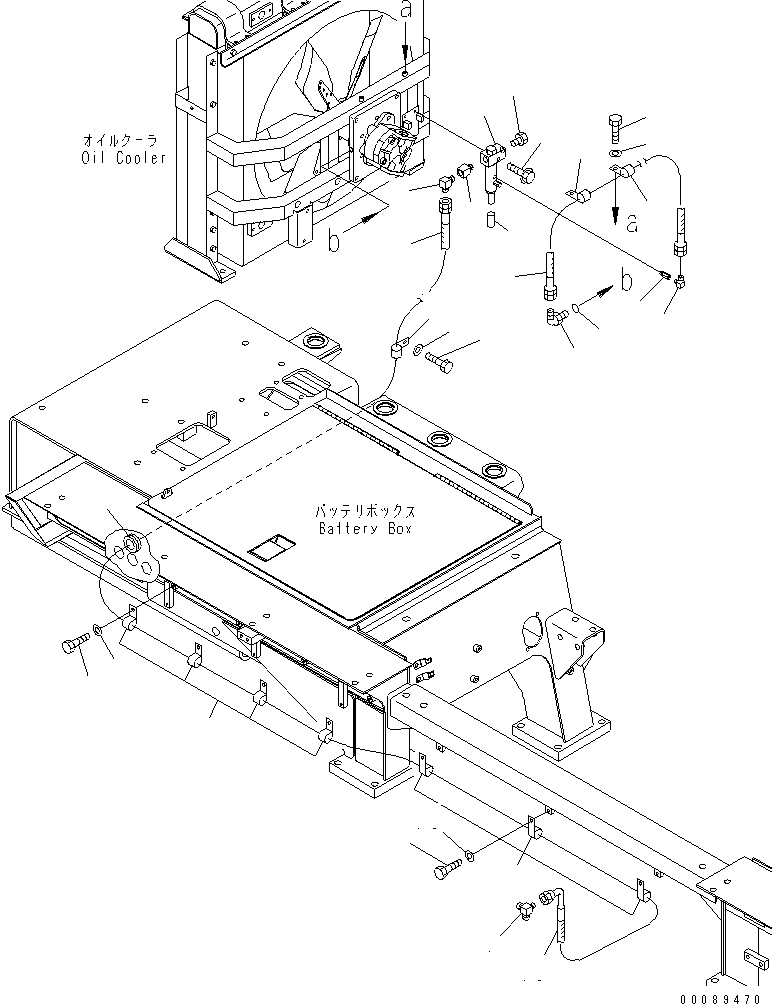 Шланг 07633-00243 KOMATSU