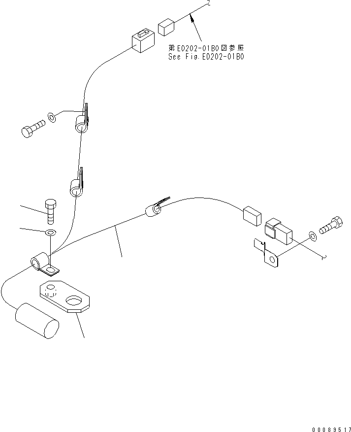 Жгут проводов 427-06-26230 KOMATSU