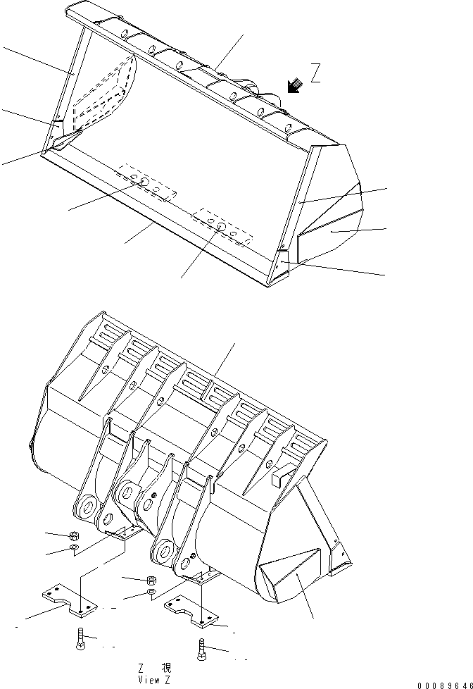 Пластина сварная 426-807-3140 KOMATSU