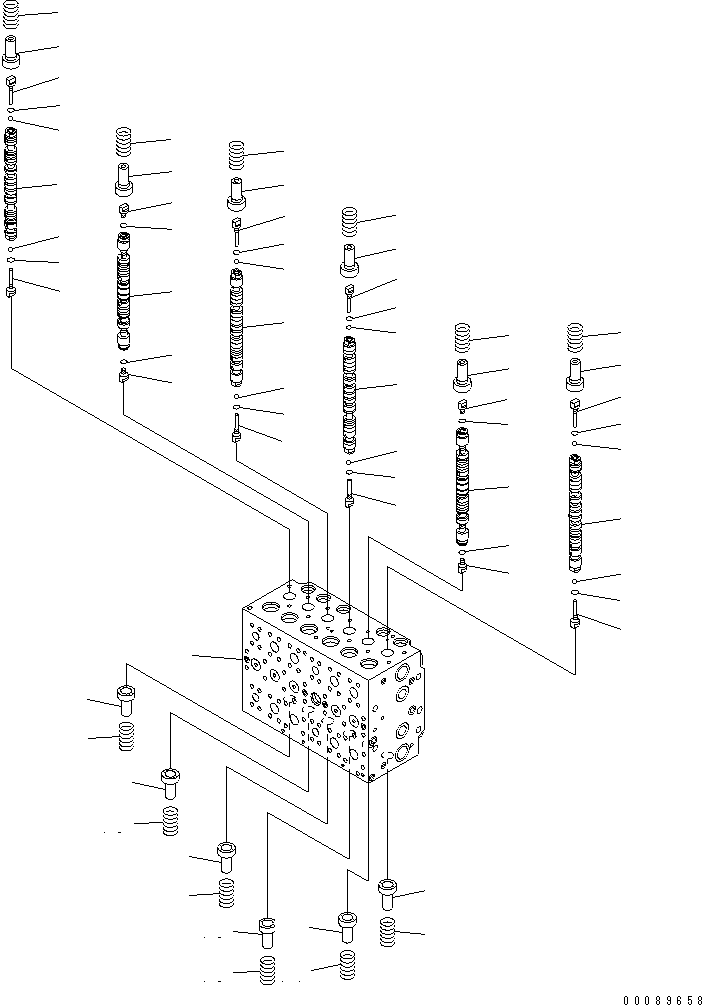 Управляющий клапан 723-48-27700 KOMATSU