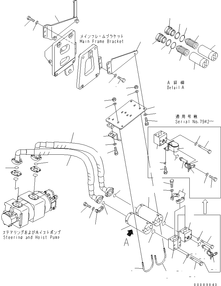 Блок 561-87-85221 KOMATSU