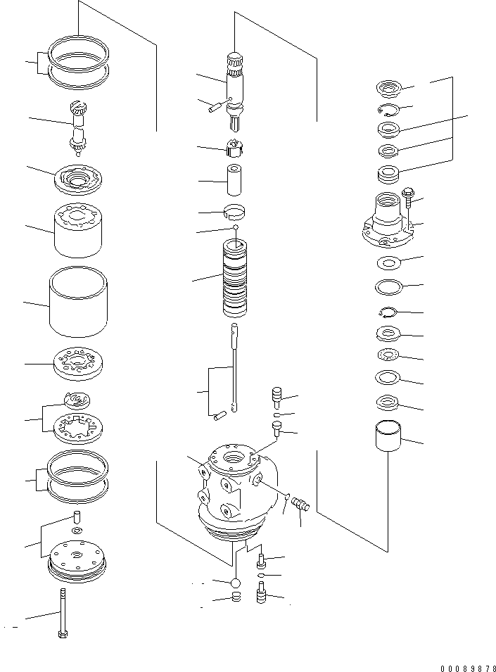Клапан в сборе 561-40-83460 KOMATSU