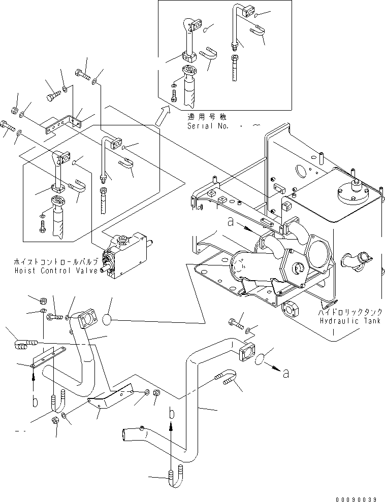 Трубка 569-86-82362 KOMATSU