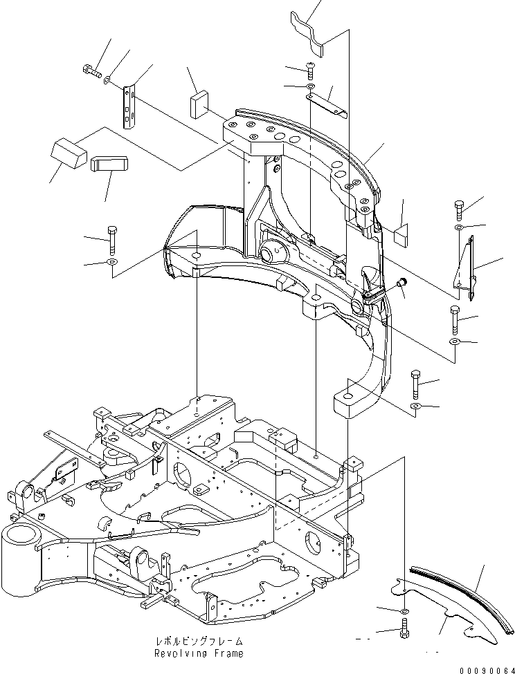 Уплотнение 22L-46-37260 KOMATSU