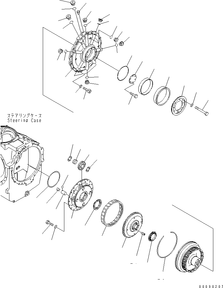 Фланец 17M-22-42130 KOMATSU