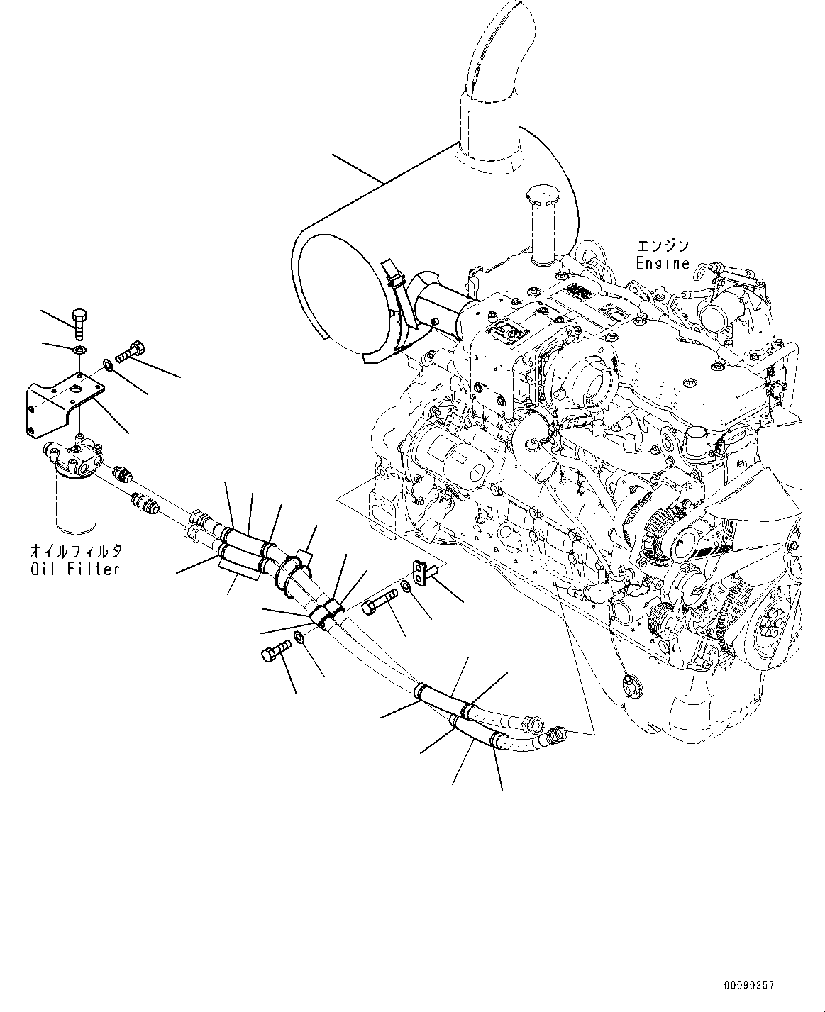 Кронштейн 22U-01-27210 KOMATSU