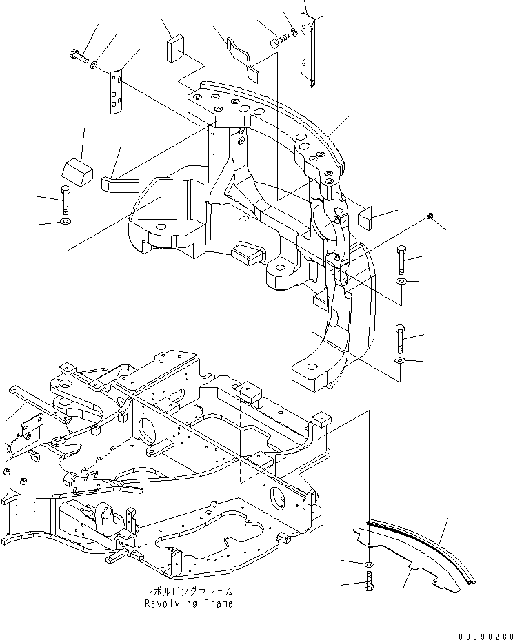 Уплотнение 22F-46-31550 KOMATSU