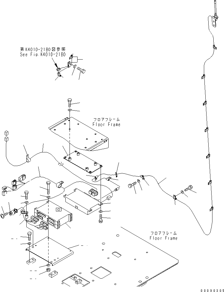 Жгут проводов 427-06-26310 KOMATSU
