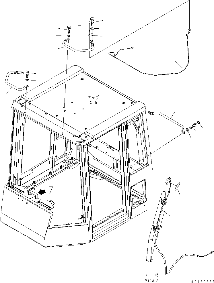 Antenna Assembly 426-06-33860 KOMATSU