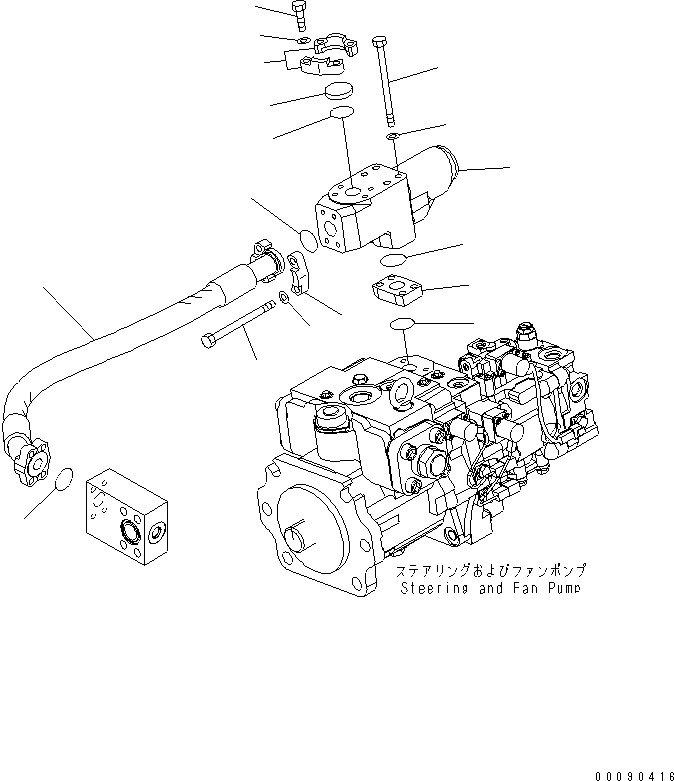 Шланг 426-62-35610 KOMATSU