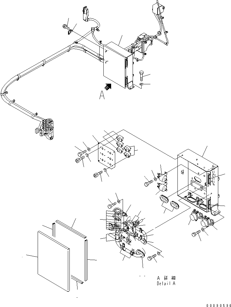 Корпус 21T-06-32534 KOMATSU