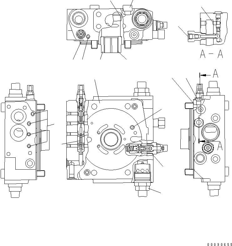 Пробка UC1708313494 KOMATSU