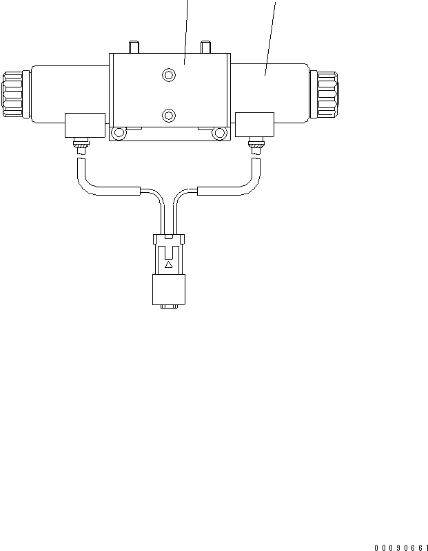 Клапан UC4020962166 KOMATSU
