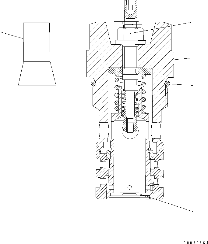 Колпачок UC1091561749 KOMATSU