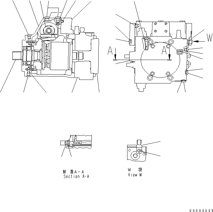 Крышка (UC1020107463) KOMATSU