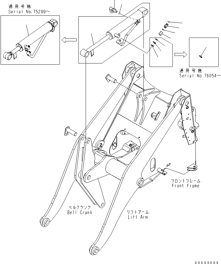 CYLINDER GROUP,(SEE FIG. Y1620-11A1A) (\0\707-00-XU511) KOMATSU