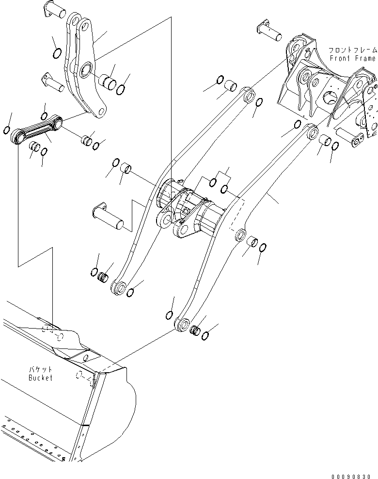 Boom Assembly 423-S95-7100 KOMATSU