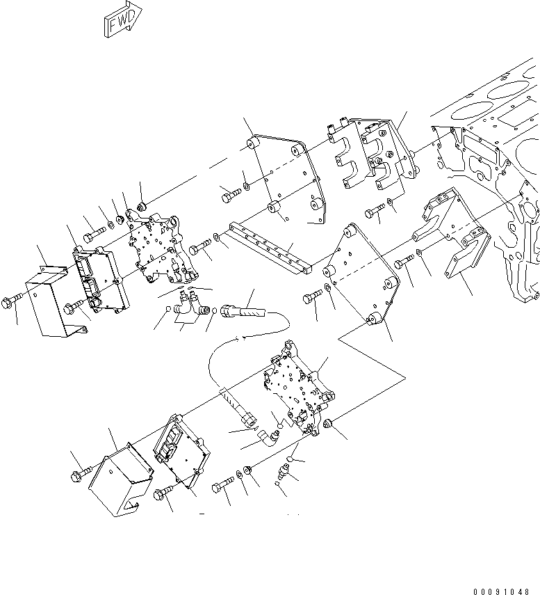 Controller Assembly, L.H.,(600-464-2201,600-464-1271) 600-464-2200 KOMATSU