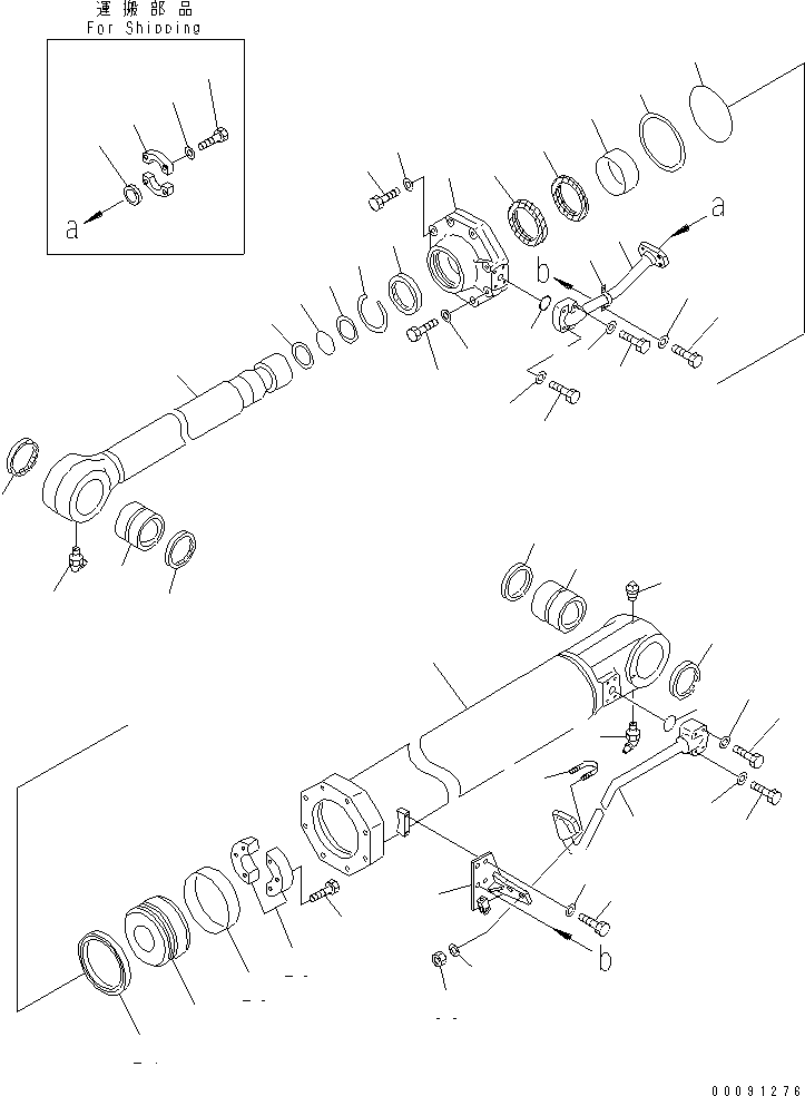 Головка цилиндров 707-27-20331 KOMATSU