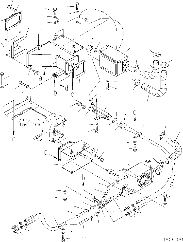Лист 195-911-9130 KOMATSU
