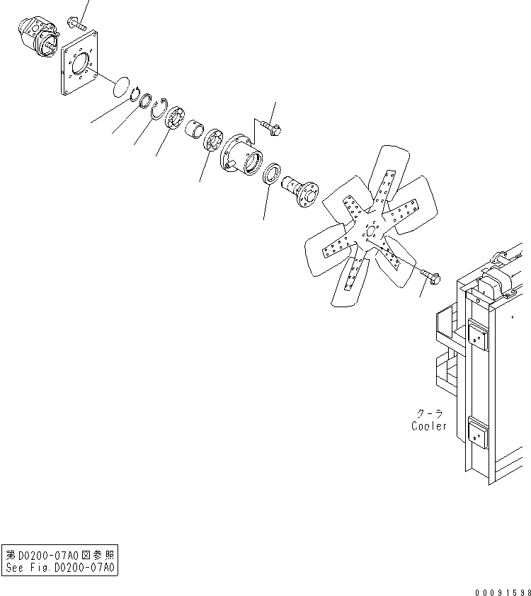 Сервисный комплект 42C-04-05060 KOMATSU