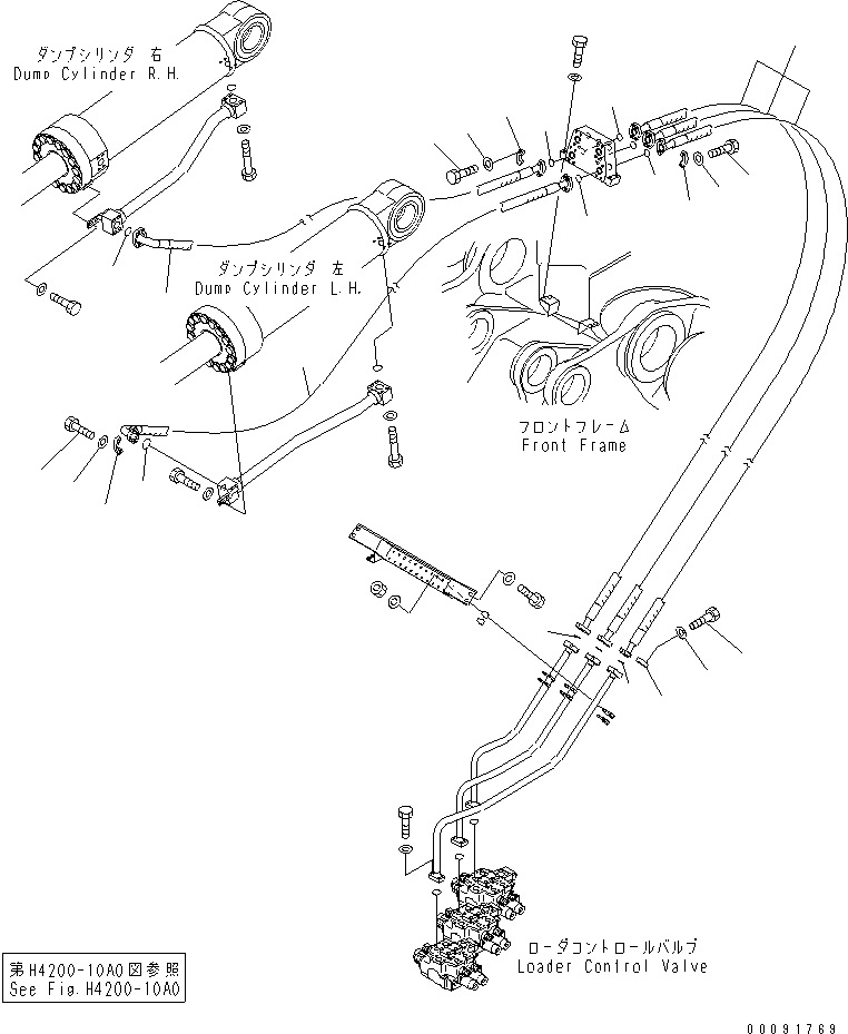 Шланг 42C-62-11890 KOMATSU