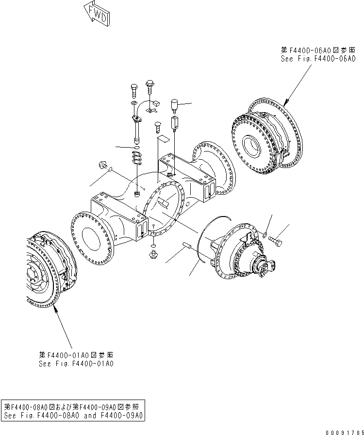 Сервисный комплект 42C-22-05011 KOMATSU