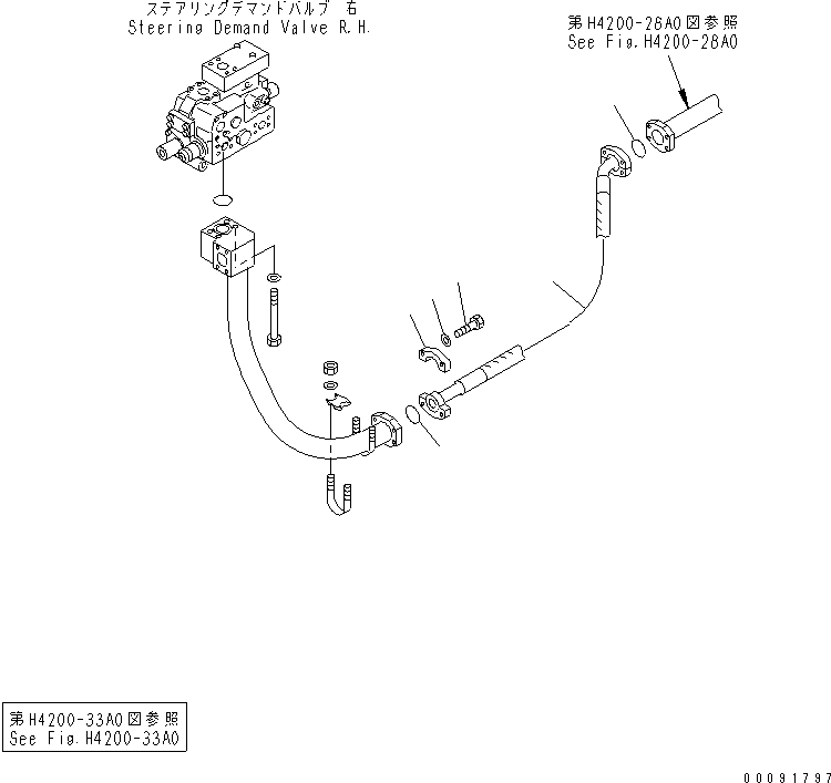 Шланг 42C-62-12760 KOMATSU