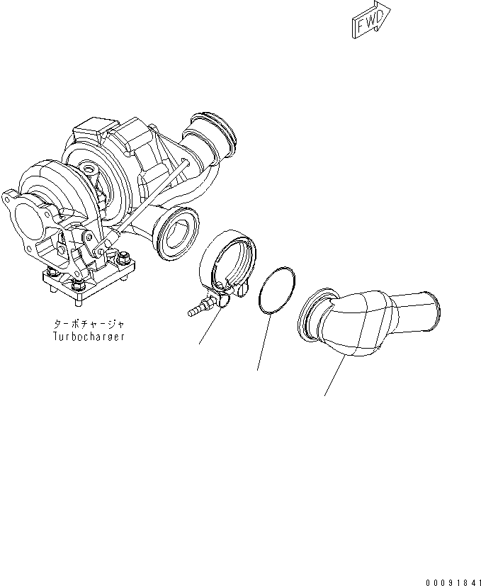 CONNECTOR, AIR 22P-01-11140 KOMATSU
