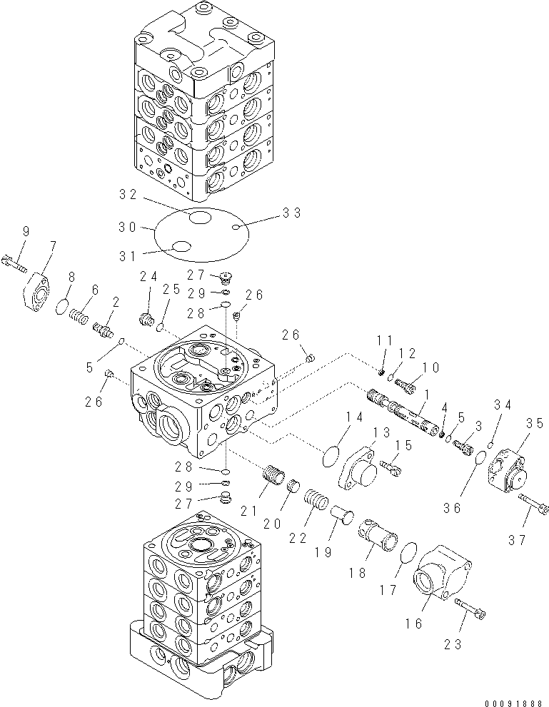 Фланец 723-26-16940 KOMATSU