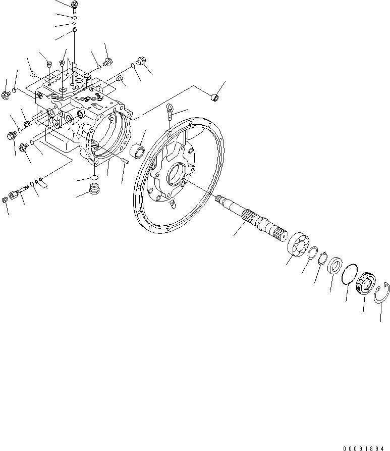 стопорное кольцо (¡ï708-23-12840) KOMATSU