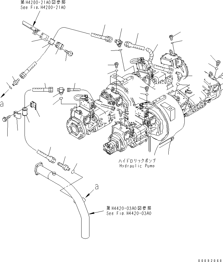 Спиральная трубка 561-04-11420 KOMATSU