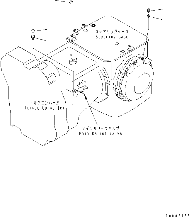 Пробка 14X-49-13320 KOMATSU