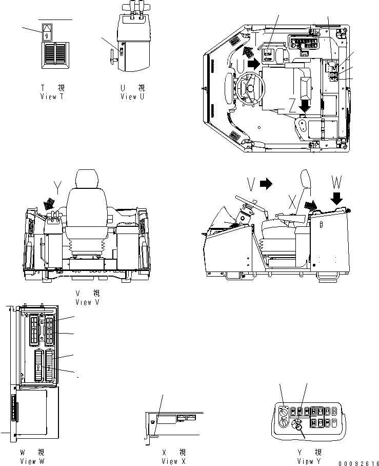 PLATE,RELAY 423-V03-3290 KOMATSU