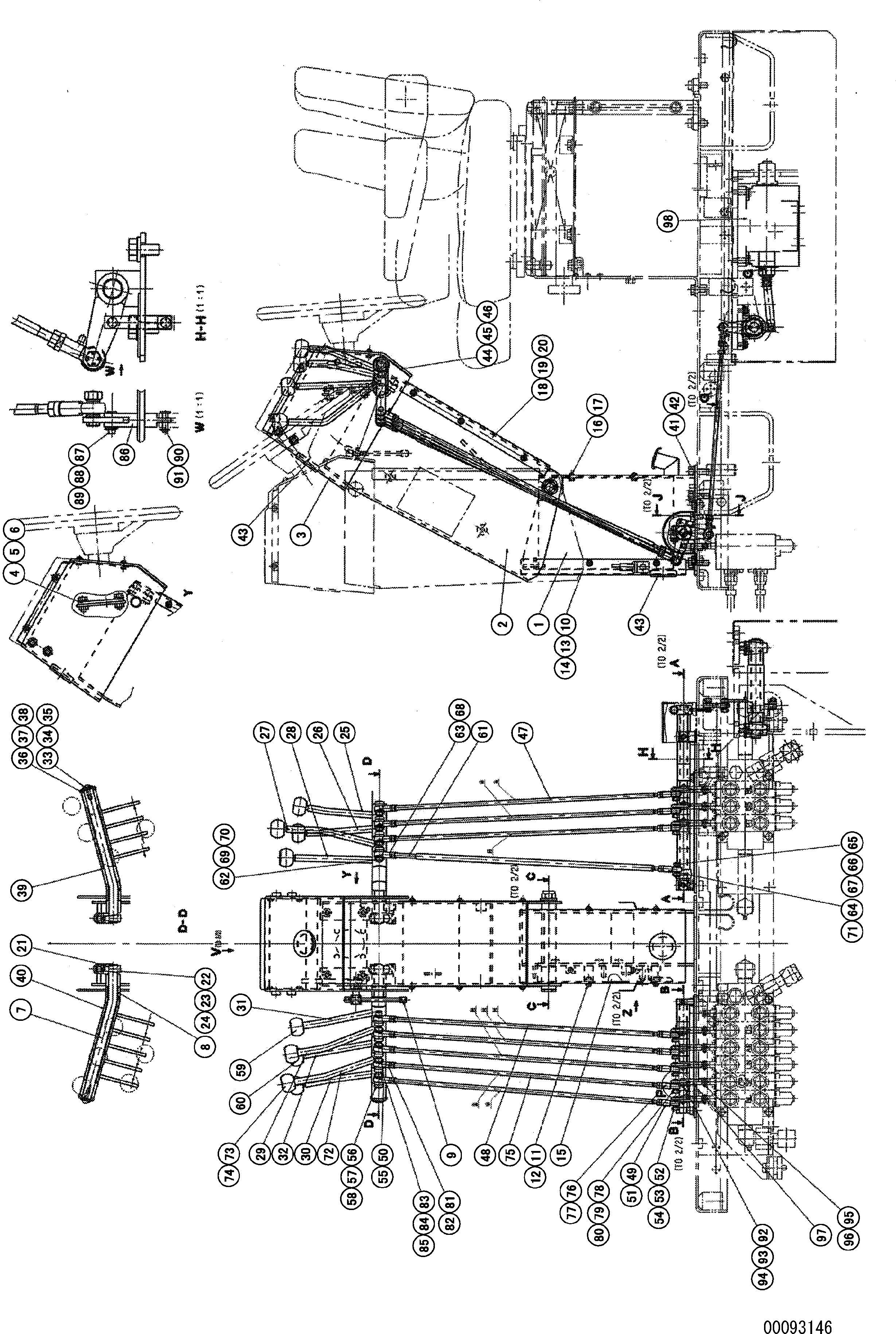 наконечник тяги 04250-40847 KOMATSU